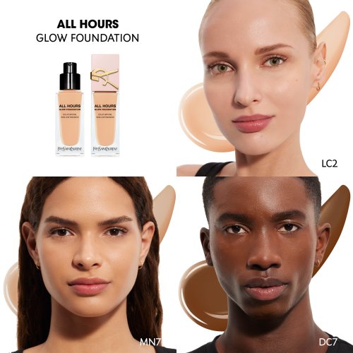 All Hours Glow Foundation - Fond De Teint Lumineux 24h Haute Couvrance YVES SAINT LAURENT All Hours Glow Foundation - Fond De Teint Lumineux 24h Haute Couvrance YVES SAINT LAURENT